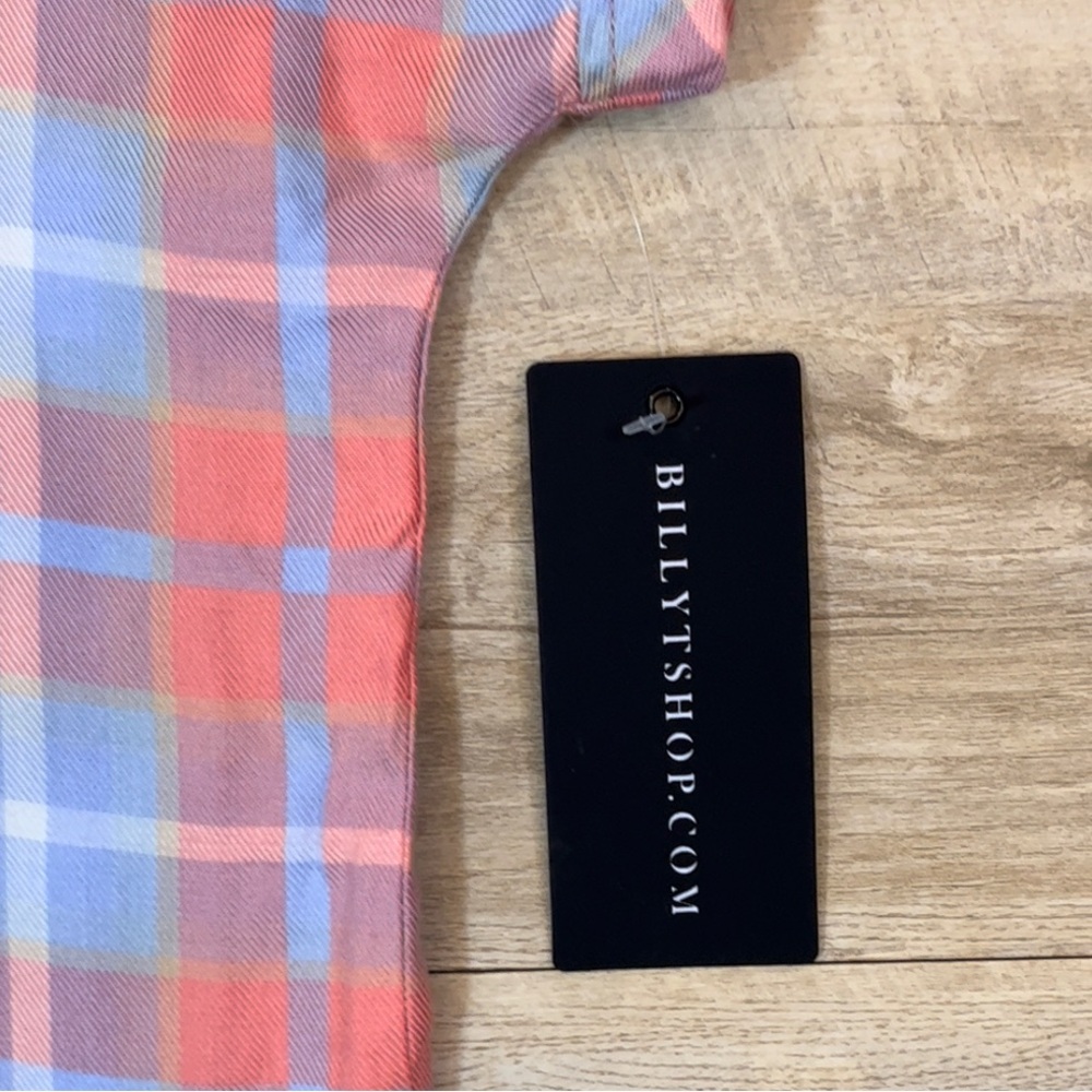 NWT Billy T. Women’s Easy Peasy Plaid Front Button Shirt Size XL - Picture 6 of 10